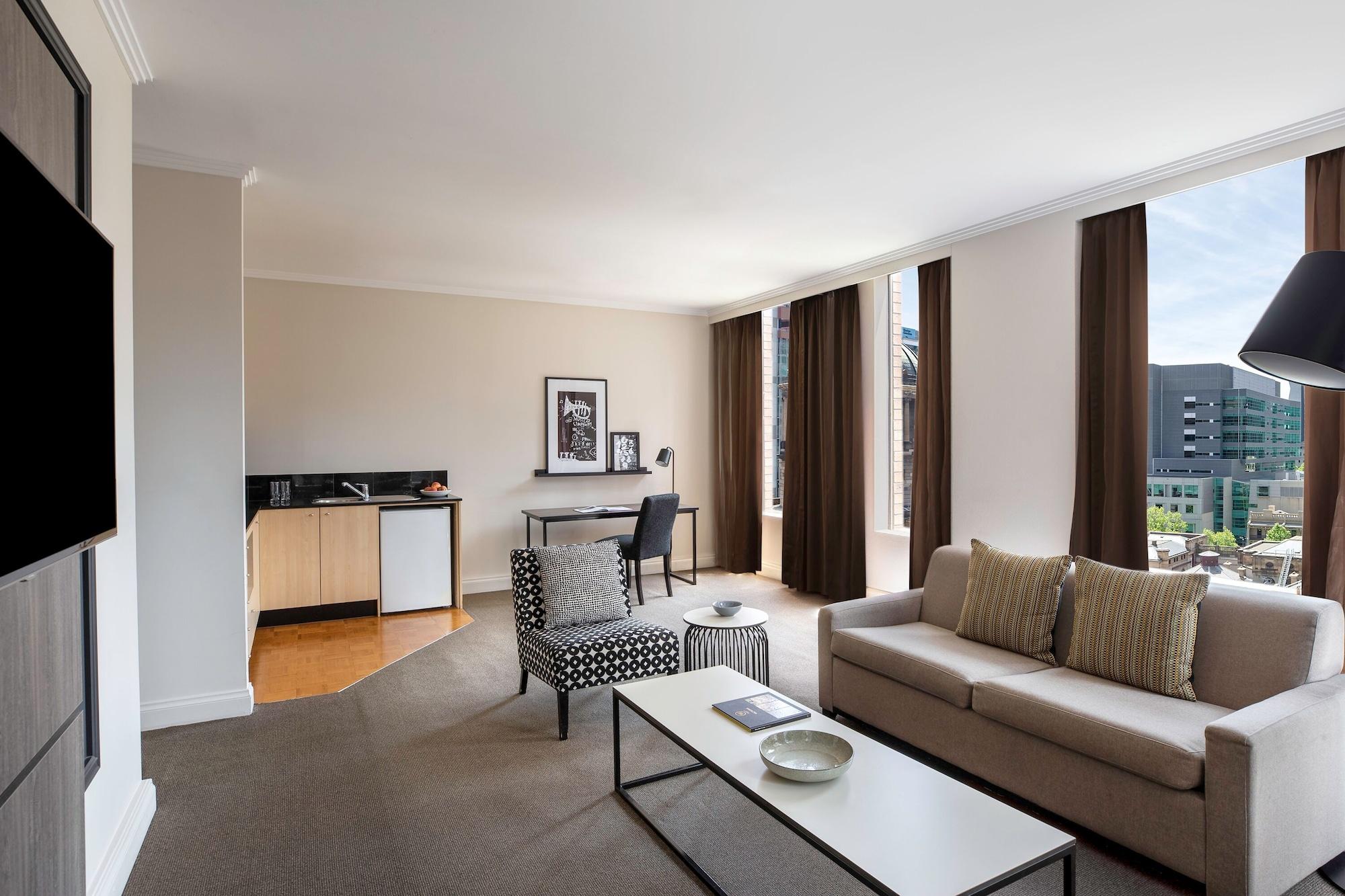 Mantra On Little Bourke Melbourne Aparthotel Buitenkant foto